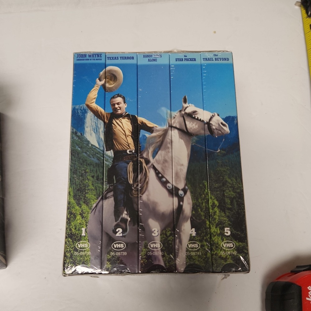 John Wayne Collector Series 5 Pack Box Set VHS (1934-35)